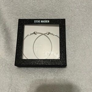 NWT Steve Madden Hoop Earrings